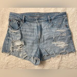 American Eagle Light Blue Denim Shorts
